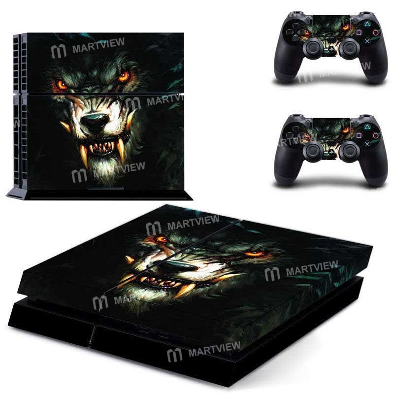 Decal Vinyl Skin Protection Sticker for Playstation 4 console & Controller