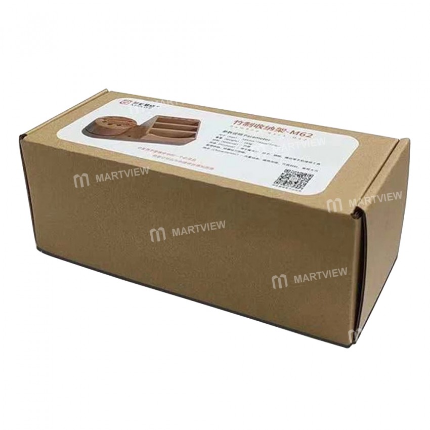 Amaoe M62 M62 360° Rotating Screwdriver Tweezer Wooden Storage Stand