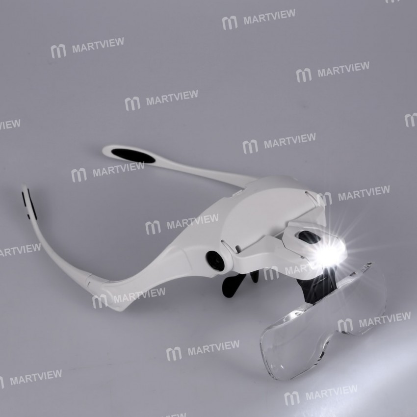 1.0X-3.5X Headband Glasses Adjustable Bracket Magnifier
