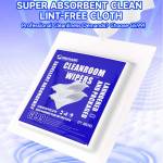 mechanic ge99-polyester-anti-static-industrial-dust-removal-cleaning-cloth--400pcs-2