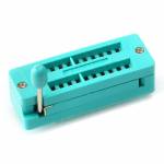 Wide and Narrow-body Single-chip Microcomputer Chip Test Base IC Locking Seat Movable Socket