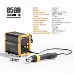 kailiwei 858d-700w-smd-hot-air-gun-rework-desoldering-station-for-mobile-phone-repair-4