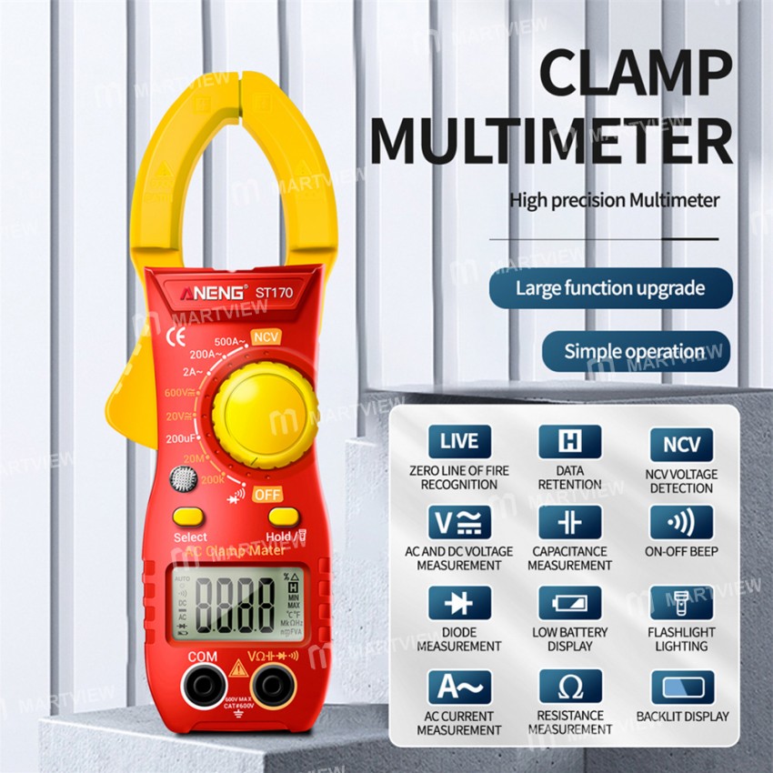 aneng st170-fully-automatic-intelligent-digital-clamp-multimeter-with-ncv-function-1