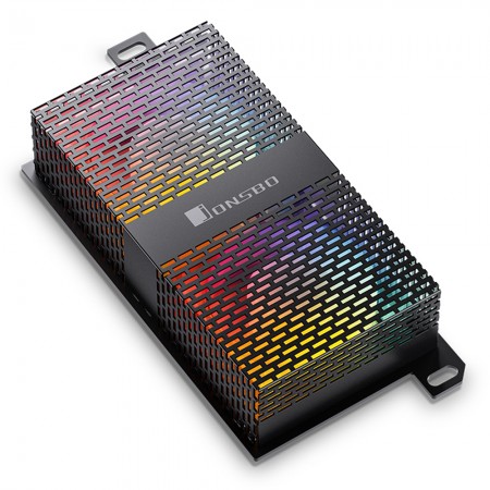 Jonsbo NF-1 ARGB Synchronous Lighting Effect Memory Heat Sink with Dual 5020 Fans