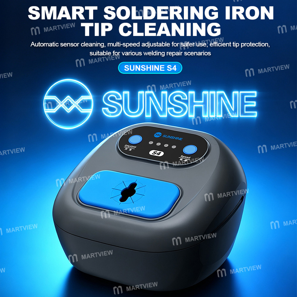 sunshine s4-adjustable-speed-automatic-soldering-iron-tip-cleaner-9