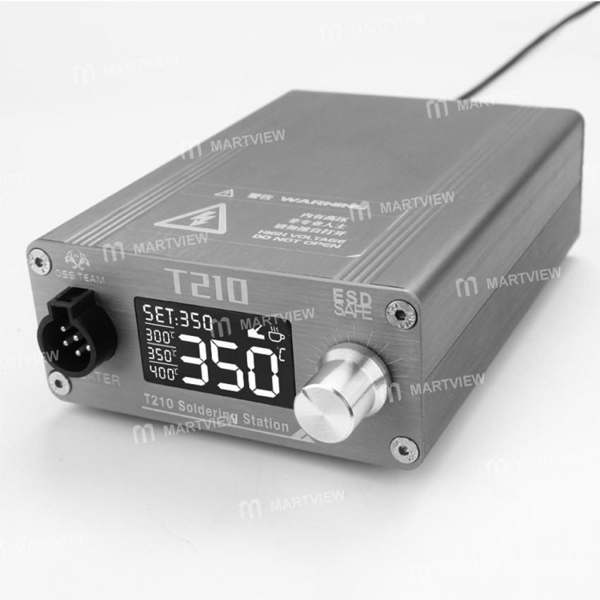 OSS Team T210 75W LED Display Auto Sleep Rapid Heating Soldering Station