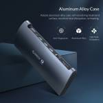 Orico TB3-S1 40Gbps USB Type-C to USB3.0 RJ45 Thunderbolt 3 Aluminum Alloy Docking Station