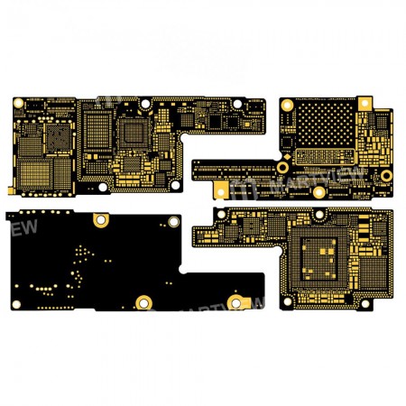 Replacement bare motherboard logic main board pcb board without spareparts for iPhone x