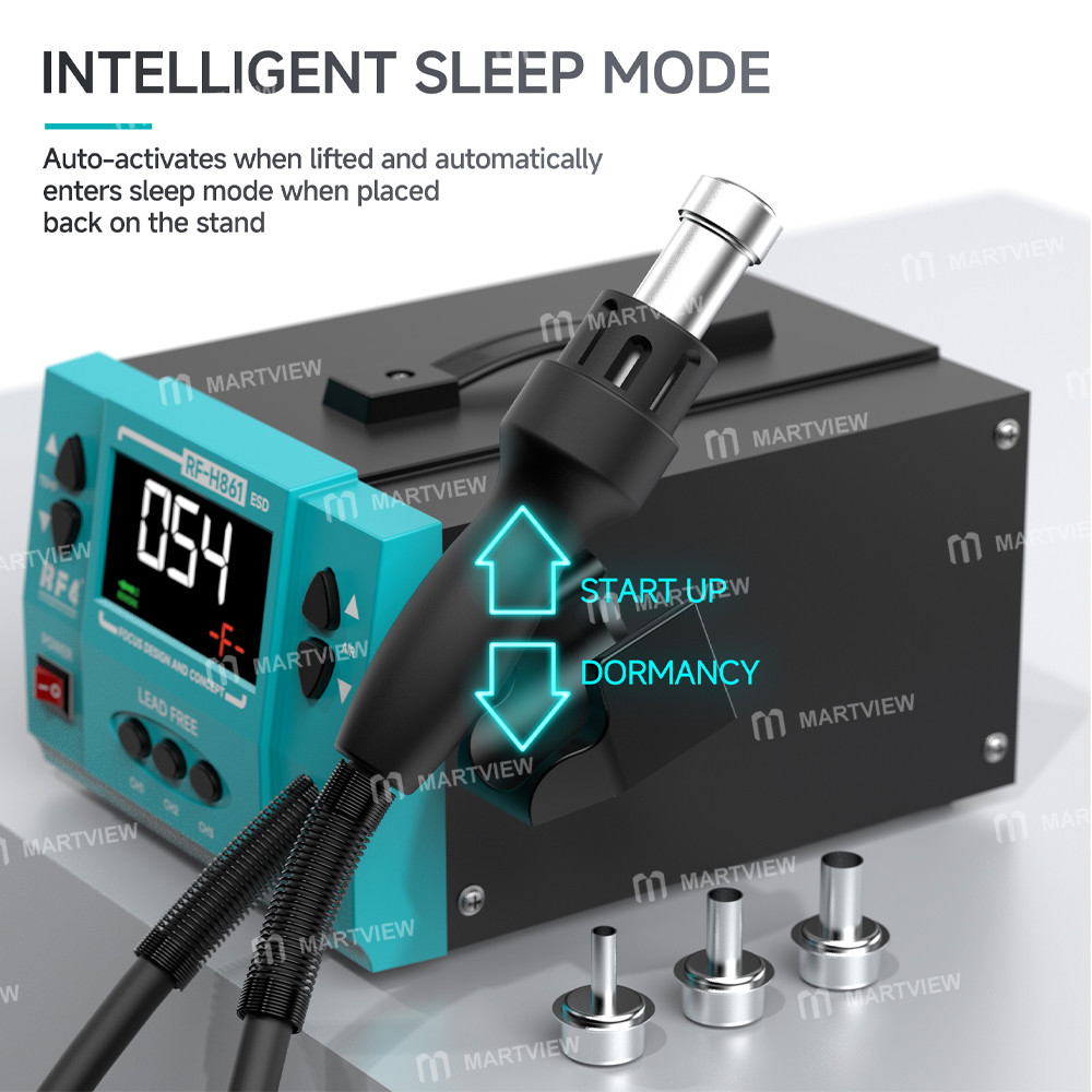 rf4 rf-h861-intelligent-spiral-air-outlet-digital-display-hot-air-gun-desoldering-rework-station-7