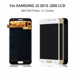 TFT LCD Display Touch Screen Digitizer Assembly Replacement for Samsung Galaxy J2 2015 J200F - Black