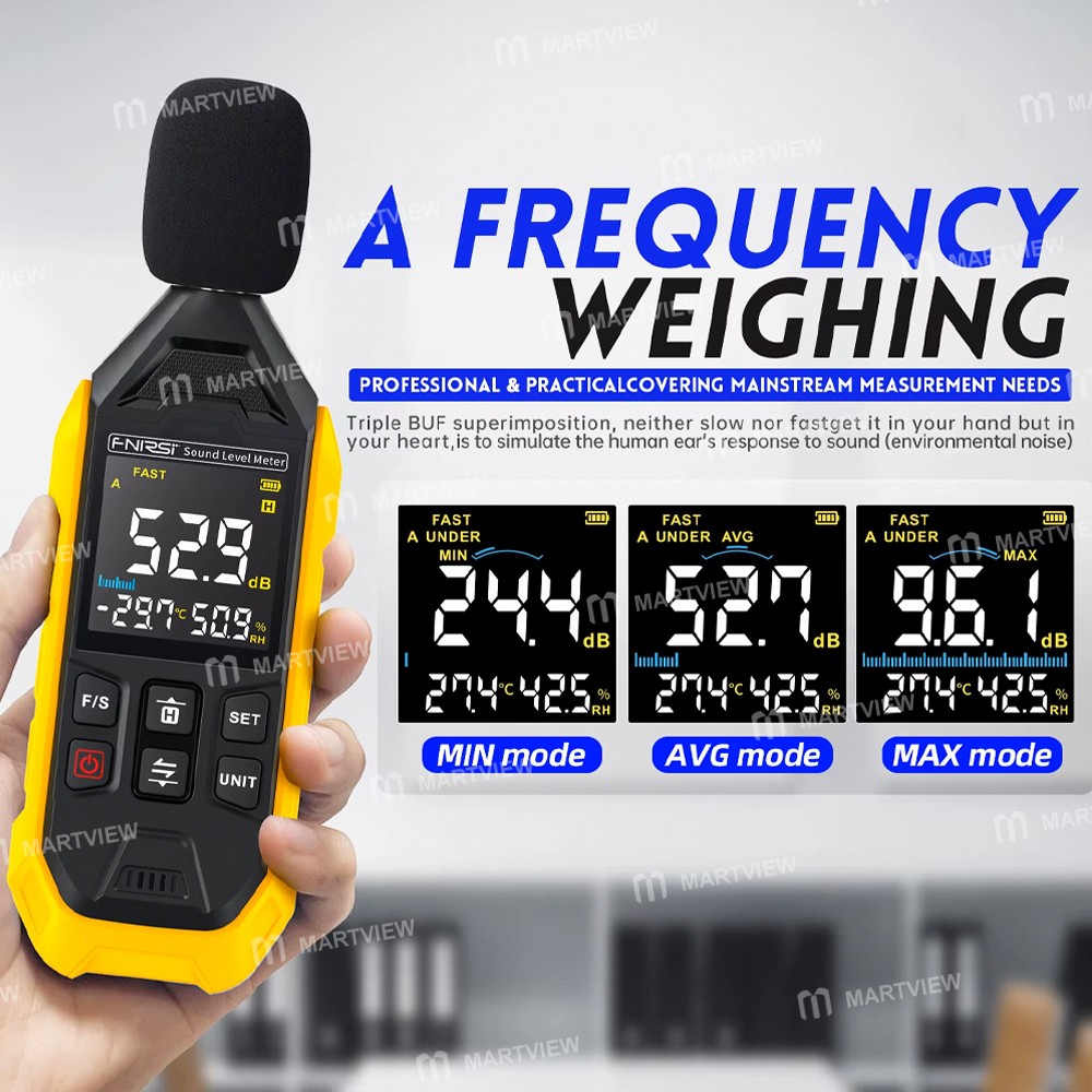 fnrisi fdm01-high-accuracy-digital-noise-meter-for-decibel-measurement-8