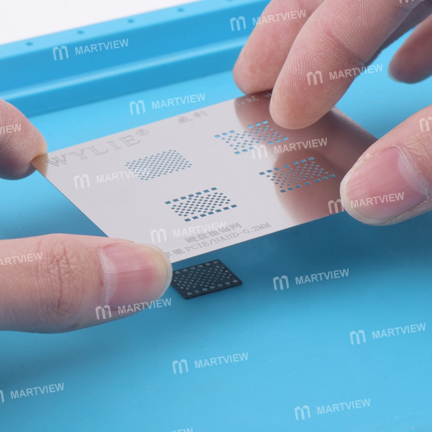 Wylie BGA Reballing Stencil for iPhone / iPad Motherboard Repair