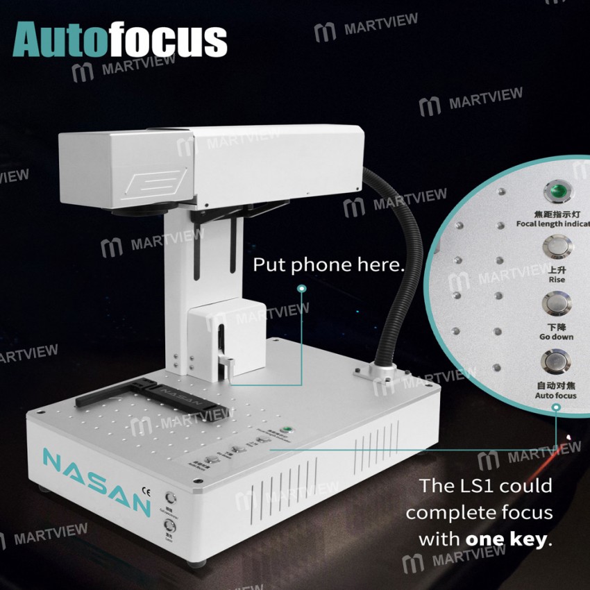 NASAN NA-LS1 Automatic Laser Screen Separator Machine for Mobile Phone Back Glass