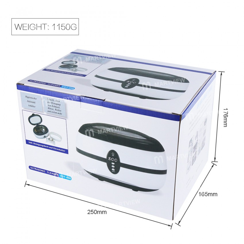 BEST 800 High-Quality Mini Ultrasonic Cleaner