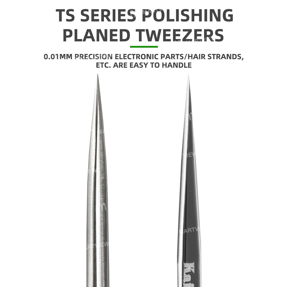kaisi ts-11-ts-15-mobile-phone-repair-fingerprint-flying-wire-anti-magnetic-precision-tweezers-9