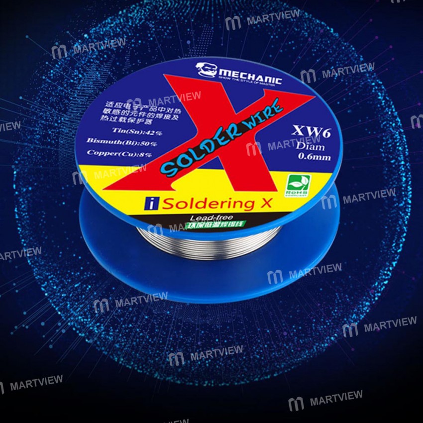 Mechanic I Soldering XW Low Temperature 138° Welding Wire For IPhone X / Xs / XR / Xs Max