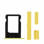 Replacement sim card slot holder tray volume button power button mute button for iPhone 5c