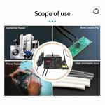 Solnde 852AD+ 2-in-1 Dual Digital Display Hot Air Gun Soldering Station for Motherboard BGA Repair
