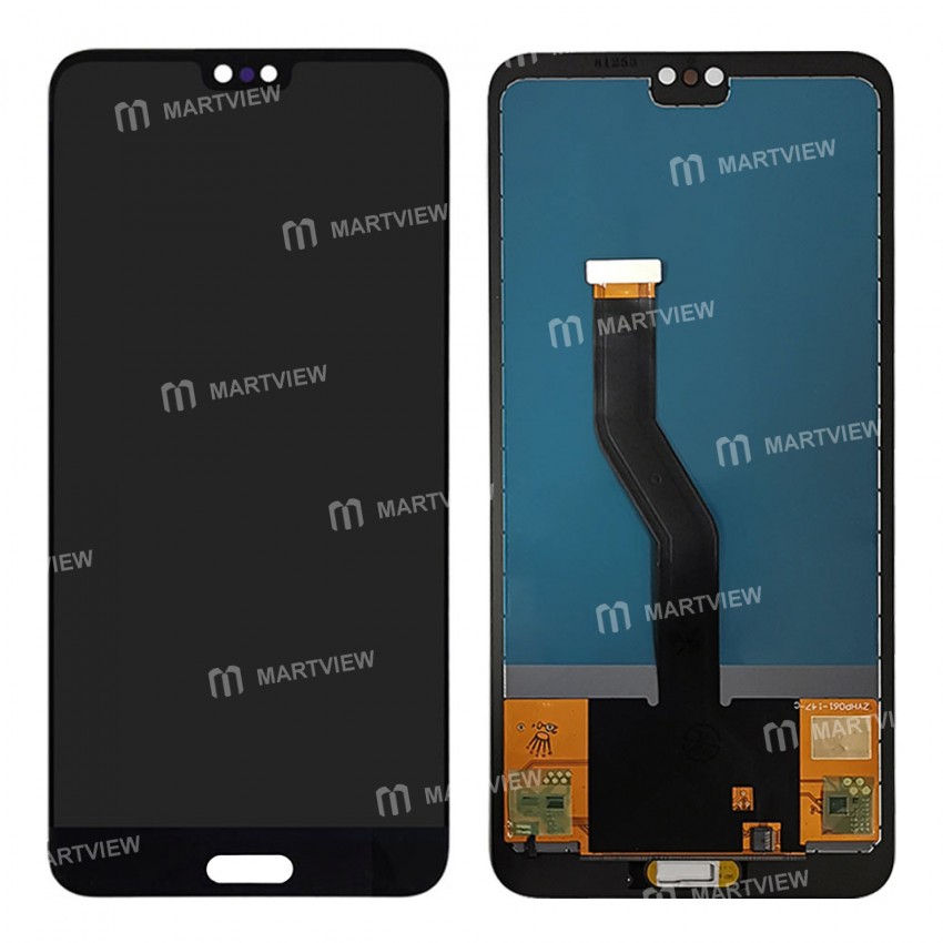 LCD Display Touch Screen Digitizer Assembly Replacement for Huawei P20 Pro - Black