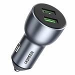 ugreen cd213-dual-usb-qc30-18w-mini-fast-charging-car-cigarette-light-charger-1