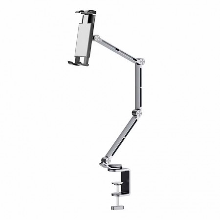 Aluminium Alloy 360° Rotation Desktop Long Arm Tablet / Phone Holder