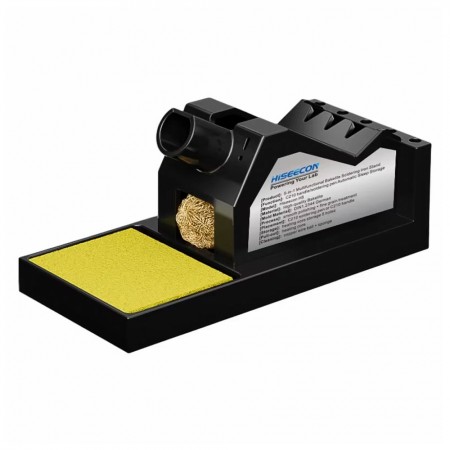 Hiseecon H5 Multi-Functional Metal Anti-Scald Bakelite Soldering Iron Stand for C210 Handle