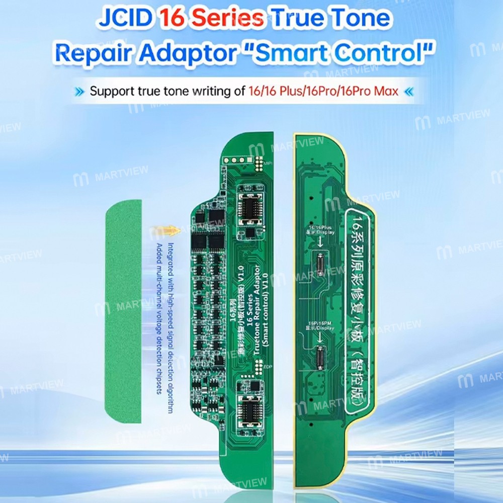 jcid v1se-v1s-pro-intelligent-control-edition-original-color-repair-small-board-for-iphone-16-series