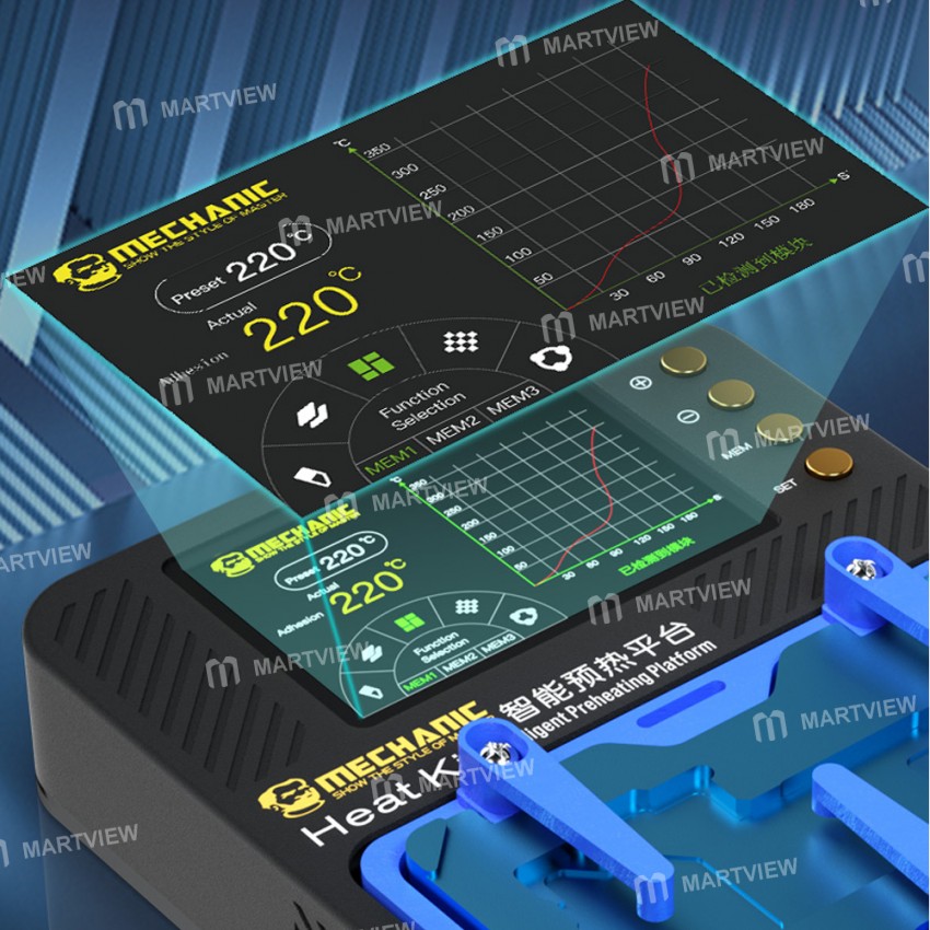 mechanic heat-kit-intelligent-reflow-soldering-heating-platform-for-iphone-11-to-13pro-max-motherboa
