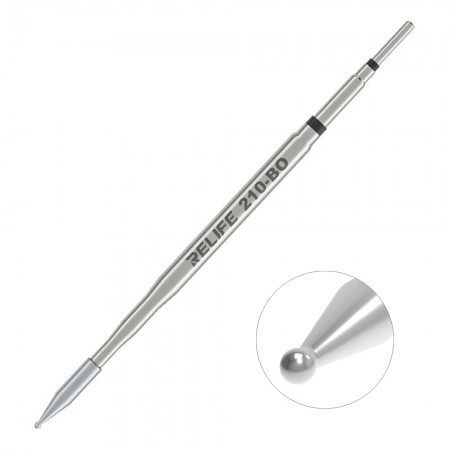 Relife 210-BO Anti-Oxidation Ball Point Soldering Iron Tips Universal for 210 Handle
