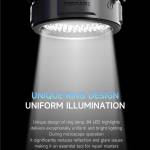 mechanic ls5-ls6-84-led-adjustable-anti-glare-polarized-microscope-ring-light-7