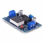 LM2596 DC-DC Adjustable Step-down Module with Voltmeter Display