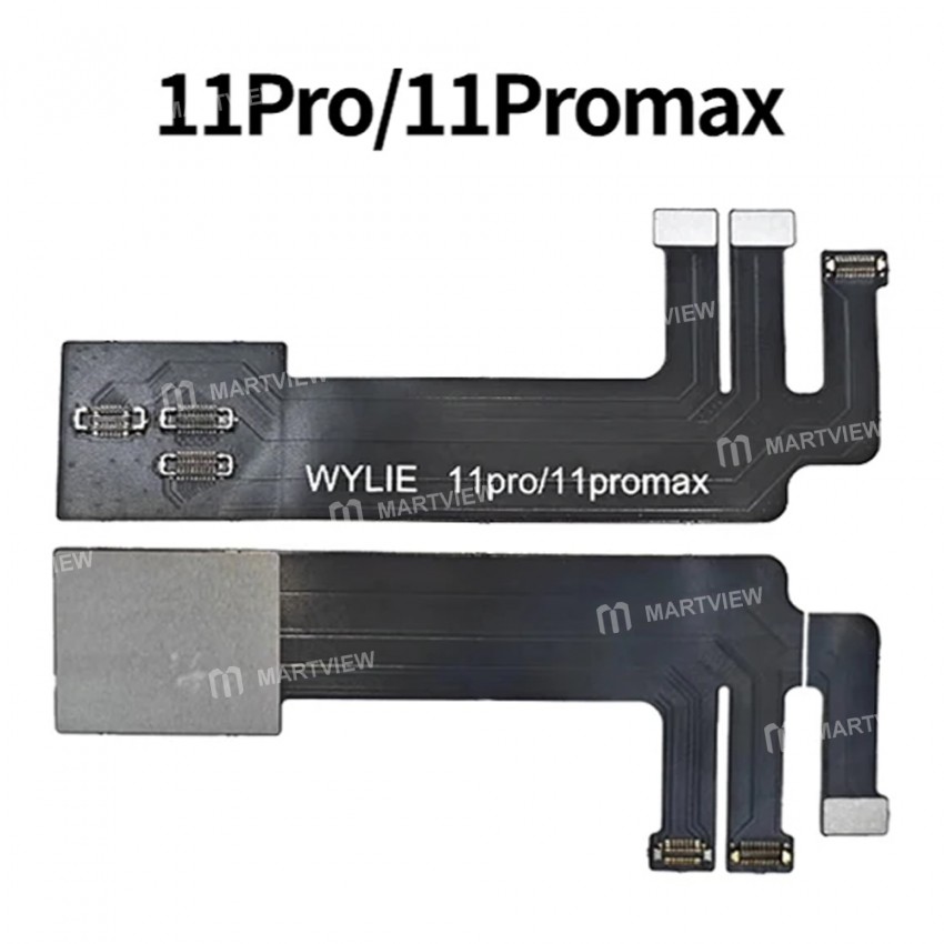 wylie face-id-alignment-lattice-extension-flex-cable-for-iphone-x-to-15pro-max-6