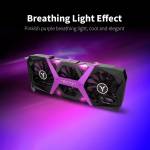 Yeston RX6600XT 8G / 128bit / GDDR6 PA Gaming Graphics Card with 3 Large Size Fans and Breathing Lig
