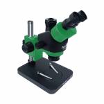 Relife RL-M3T 0.7-4.5X Trinocular HD Camera M-11 M-12 M-13 Stereo Microscope - Green