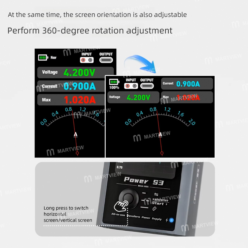 mega idea-power-s3-dc-25v-multi-port-output-portable-all-in-one-waveform-power-supply-6