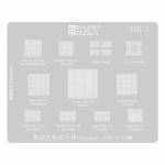Amaoe SSD3 0.15mm Innogrit Main Control Chip BGA Reballing Stencil for Innogrit SSD