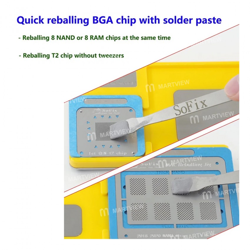 sofix s-f302-macbook-bga-reballing-platform-set-4