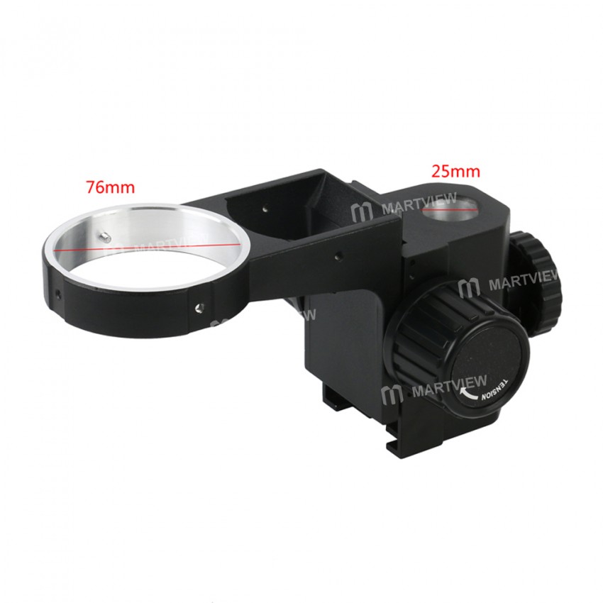 76mm Zoom Adjustable Stereo Microscope Focus Stand Bracket