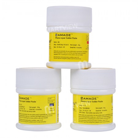 Amaoe 50g Soldering Paste Low / Medium / High Temperatures Tin Solder Paste Flux For BGA Stencil Reballing