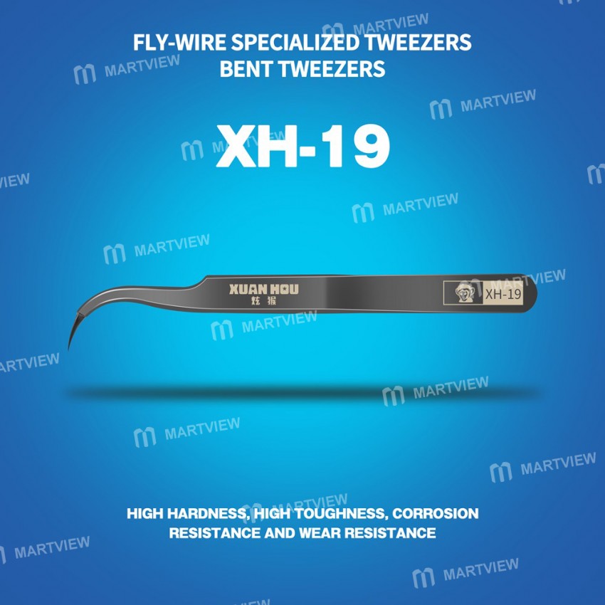 Xuanhou Precision Stainless Steel Fly Line Tweezers for Mobile Phone Repair