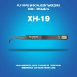 Xuanhou Precision Stainless Steel Fly Line Tweezers for Mobile Phone Repair