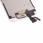 Replacement original iPhone 6 LCD with spareparts home button earphone camera etc white