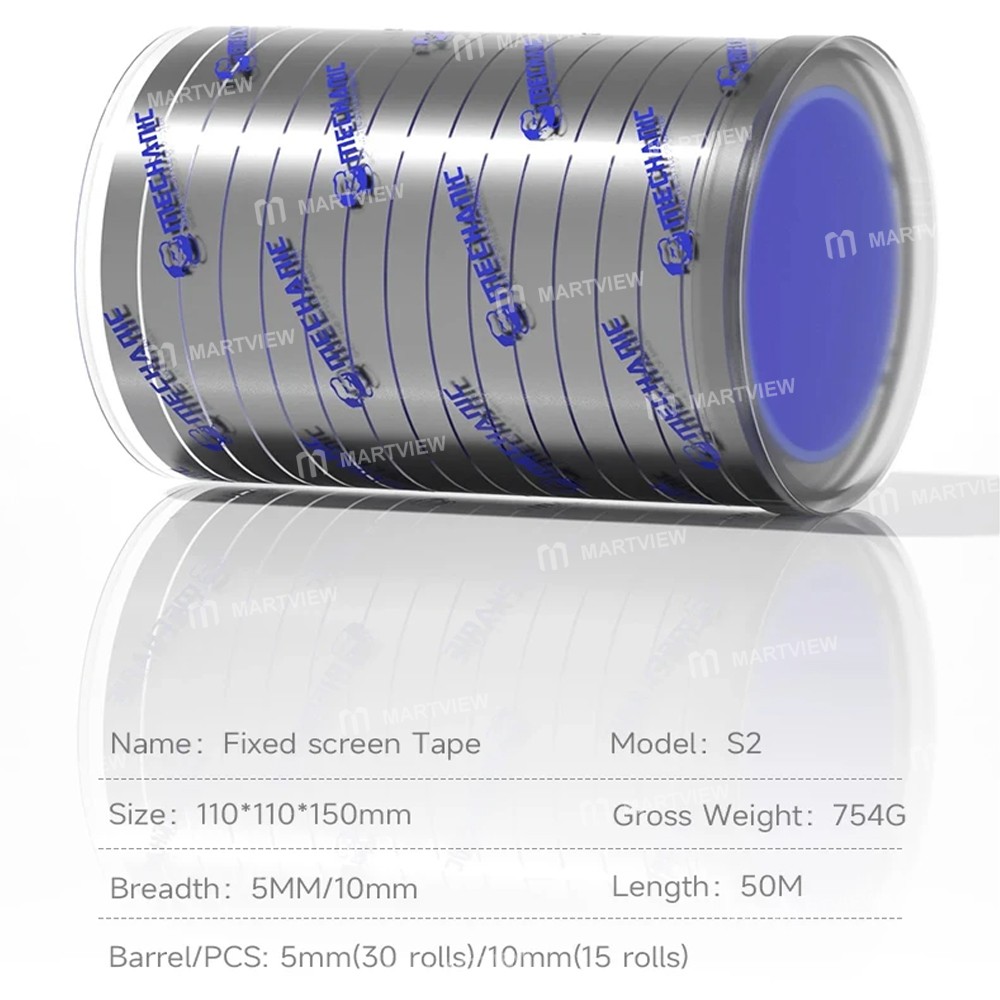 mechanic s2-50m-phone-tablet-fixed-screen-tape-for-fixing-screen-back-cover-bezel-5
