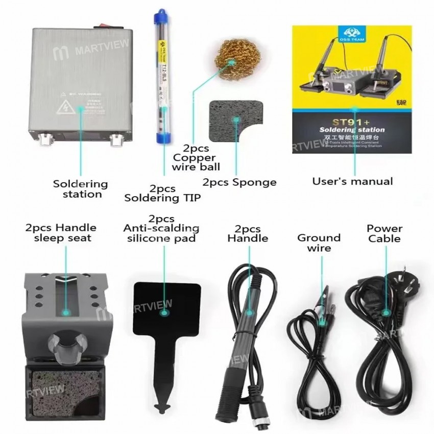 oss st91-double-handle-intelligent-pid-temperature-control-bga-rework-platform-4