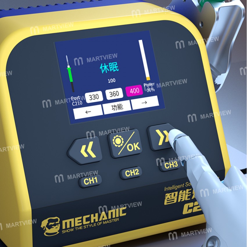 Mechanic C211 Auto Sleep Intelligent Solder Station Auto identification C210 / 115 Handle