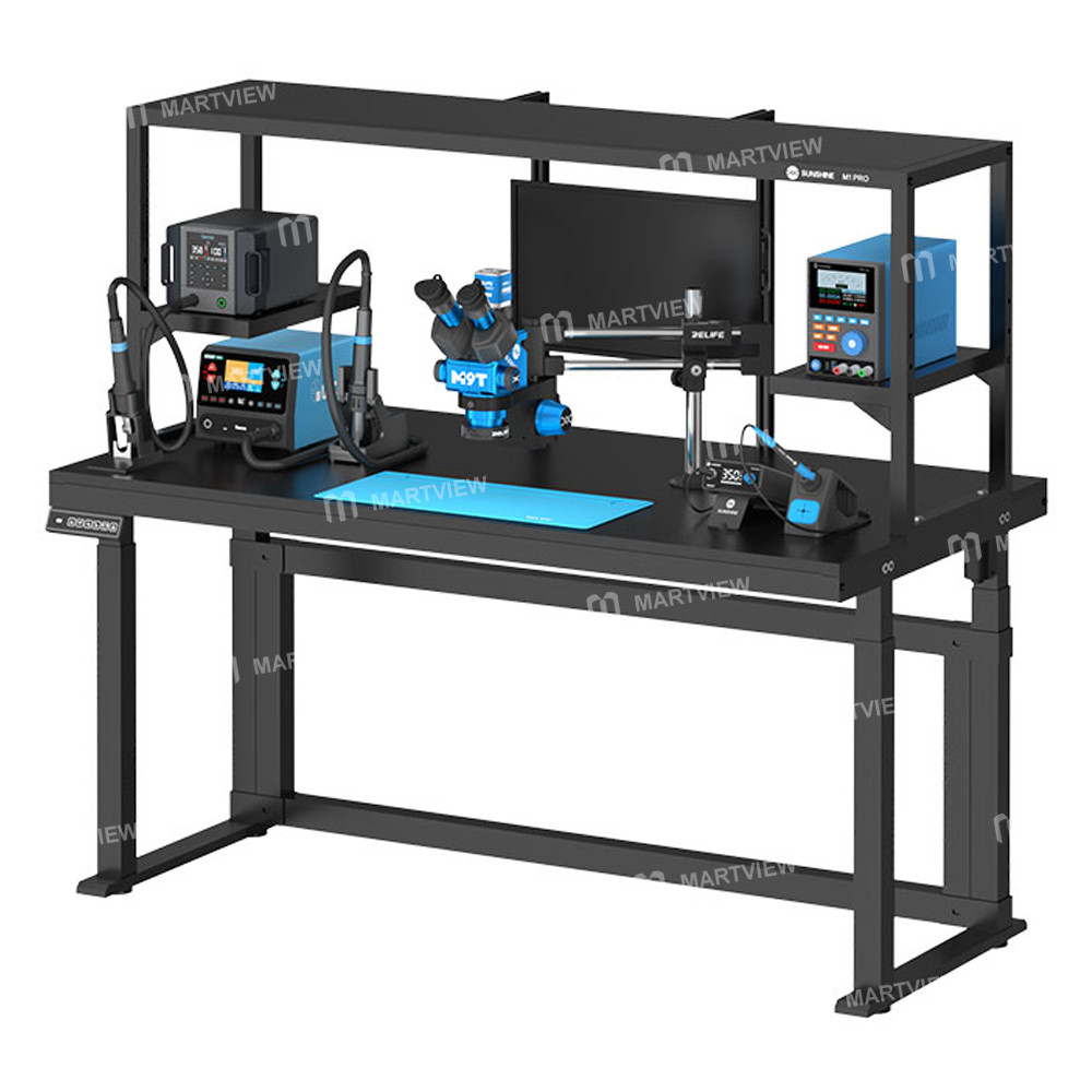 sunshine m1-pro-intelligent-72cm-to-117cm-height-adjustable-repair-table-for-expanded-work-area-8