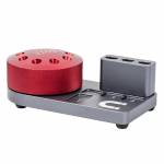 uyue 601e-360-rotating-aluminum-alloy-storage-rack-for-screwdriver-tweezers-storage-5