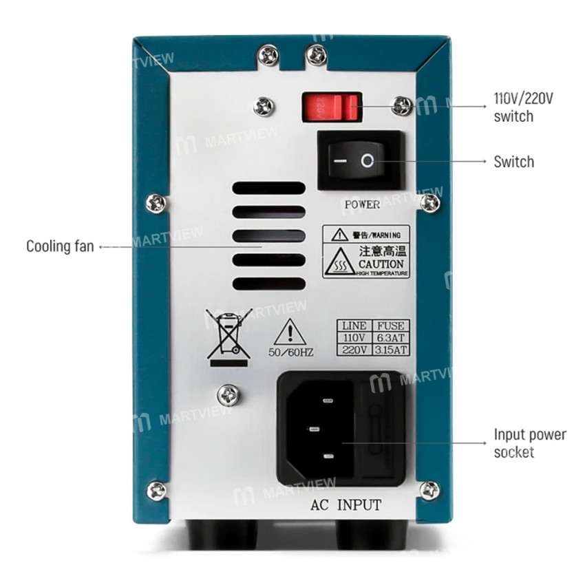 a bf-ssg-305ds-30v-5a-dual-5-bits-led-type-cnc-adjustable-dc-voltage-regulate-power-supply-5