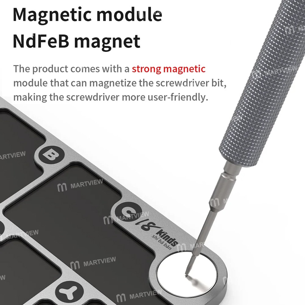 18 kinds-7-zone-alloy-magnetic-combination-screw-storage-pad-5