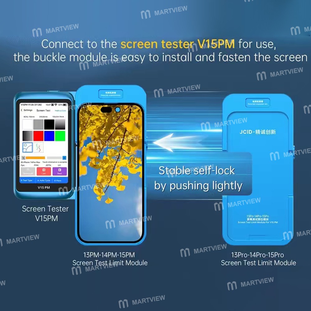 jcid v15pm-specialized-edp-model-screen-test-limit-module-for-iphone-13-pro-to-15-pro-series-5